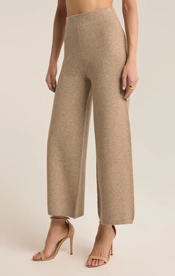 Elowen Sweater Knit Pant Oatmeal Heather