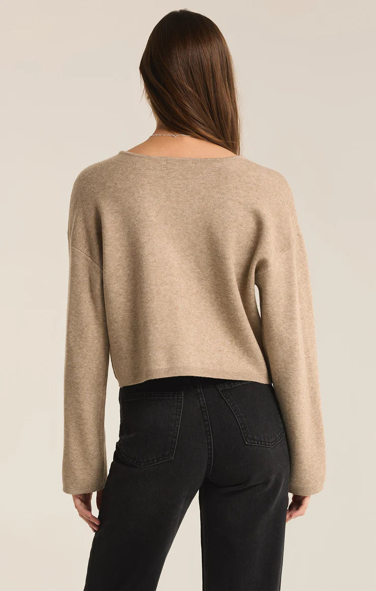 Estelle Cardigan Oatmeal heather