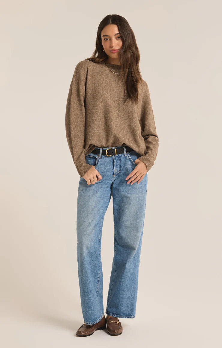 Gia Crew Neck Sweater Chai