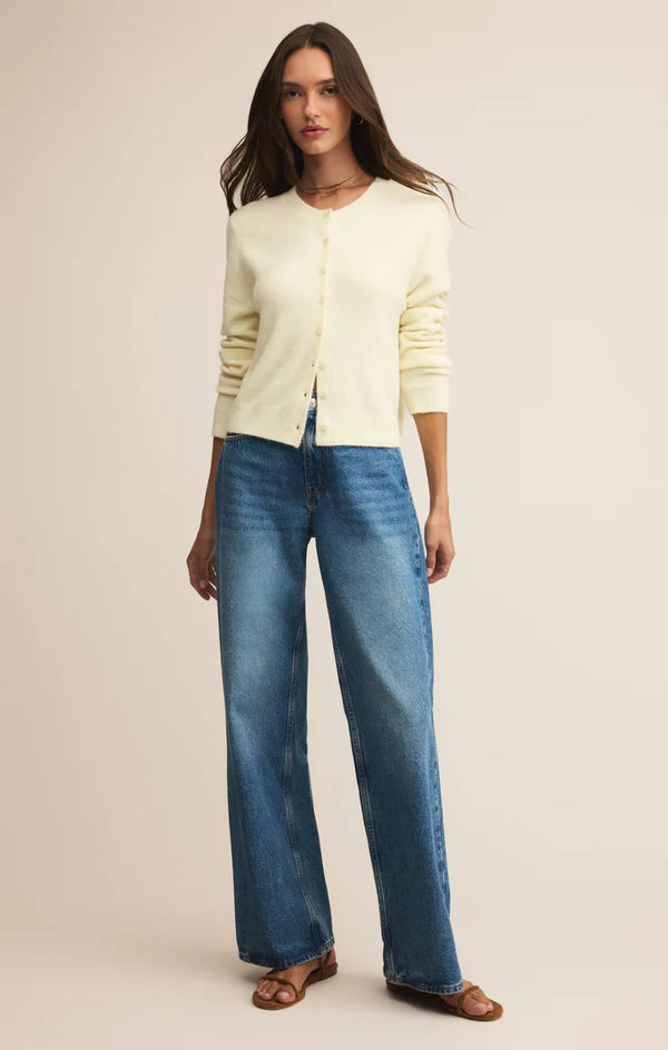 Medina Cardigan Mellow Yellow