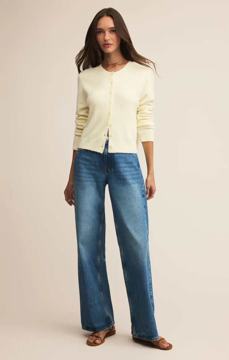Medina Cardigan Mellow Yellow