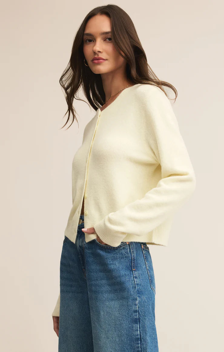 Medina Cardigan Mellow Yellow