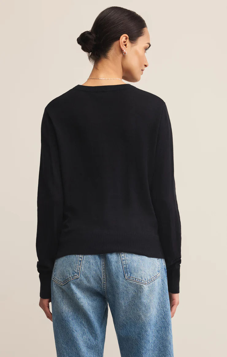 The Perfect Layer Sweater Black