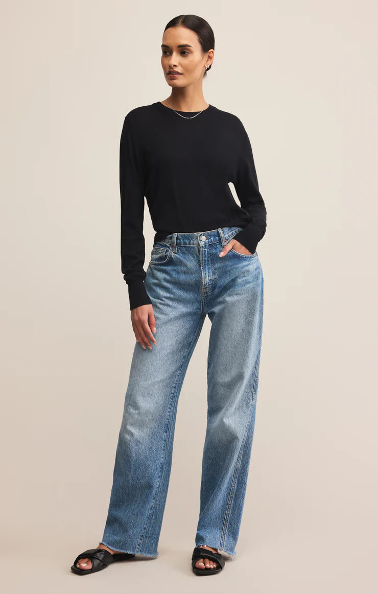 The Perfect Layer Sweater Black