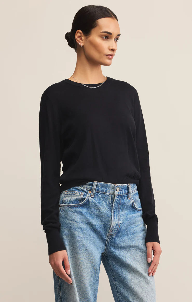 The Perfect Layer Sweater Black