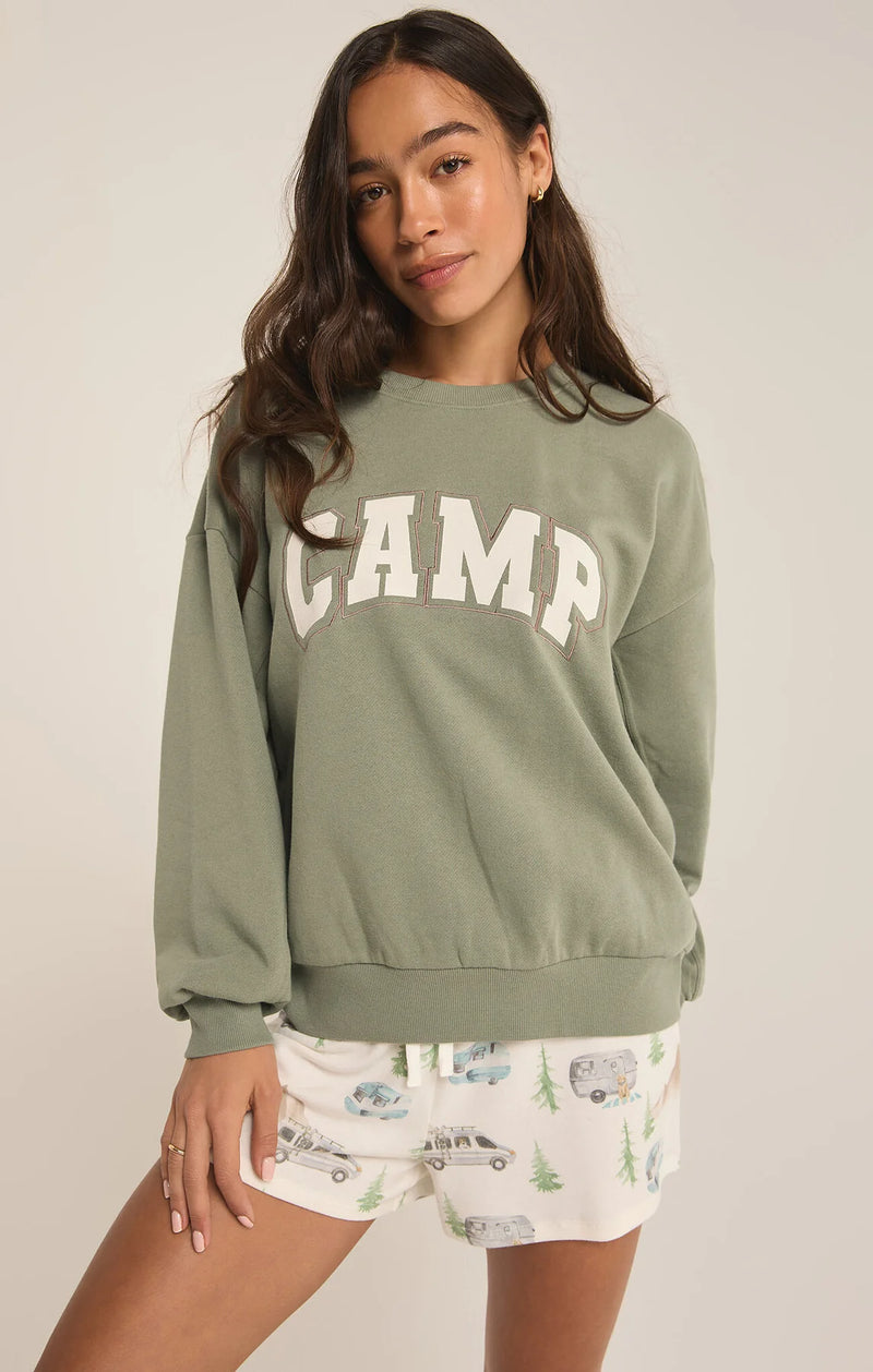 ZSP Oversized Camp Sweatshirt