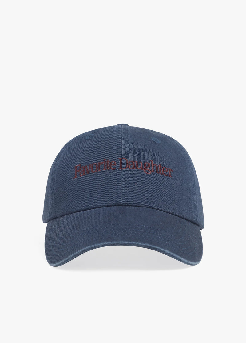 Favorite Daughter Baseball Hat navy burgundy