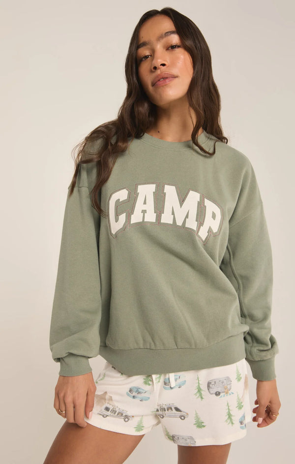 ZSP Oversized Camp Sweatshirt