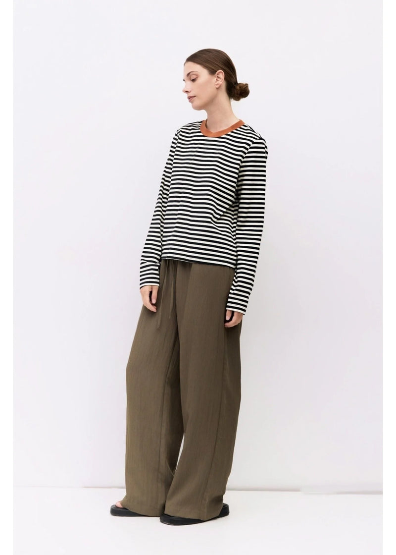 Meet Me in Paris Top Black/Cream