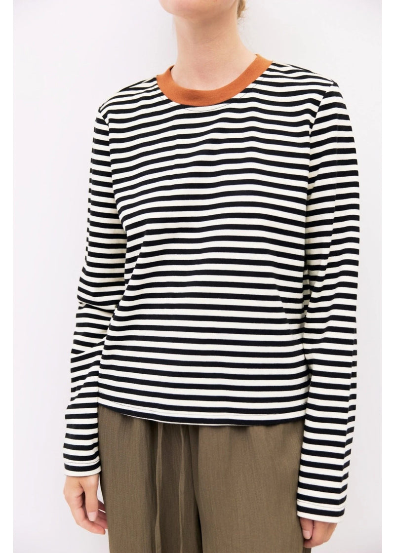 Meet Me in Paris Top Black/Cream