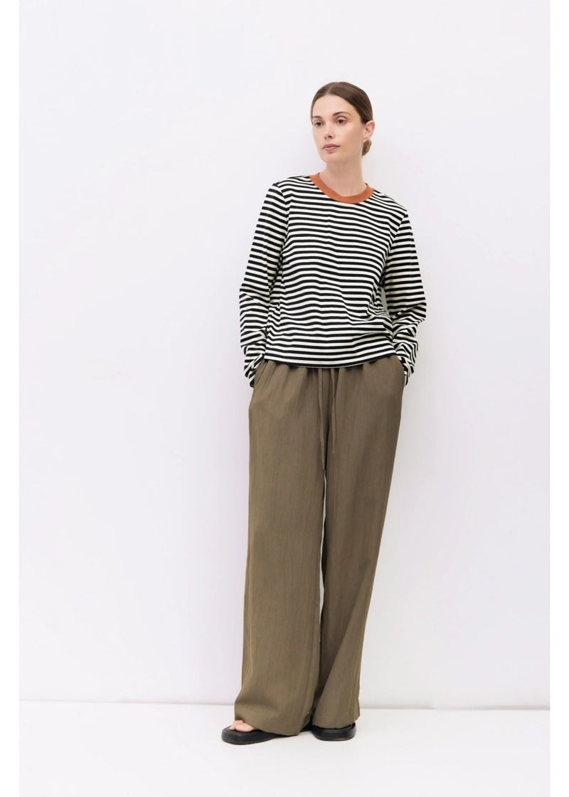 Meet Me in Paris Top Black/Cream