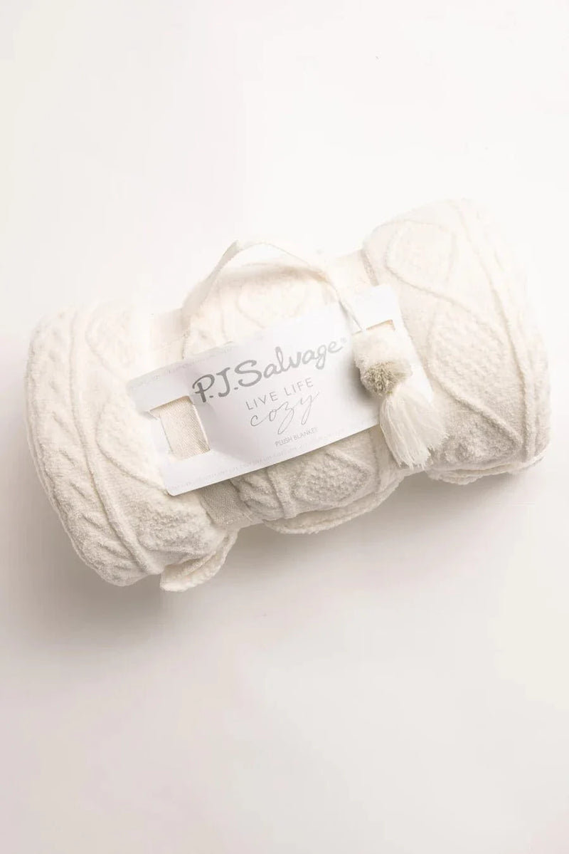 PJV Blanket Cable Crew Ivory