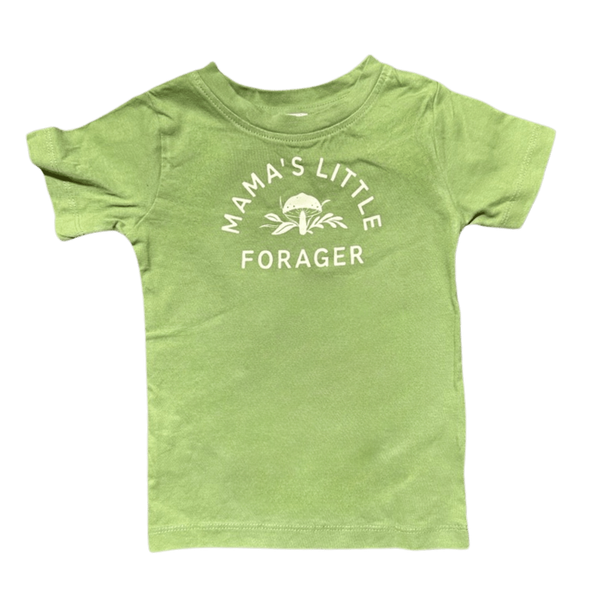 CCO Cotton Kid's Tee w/ Words Mama's Little Forager