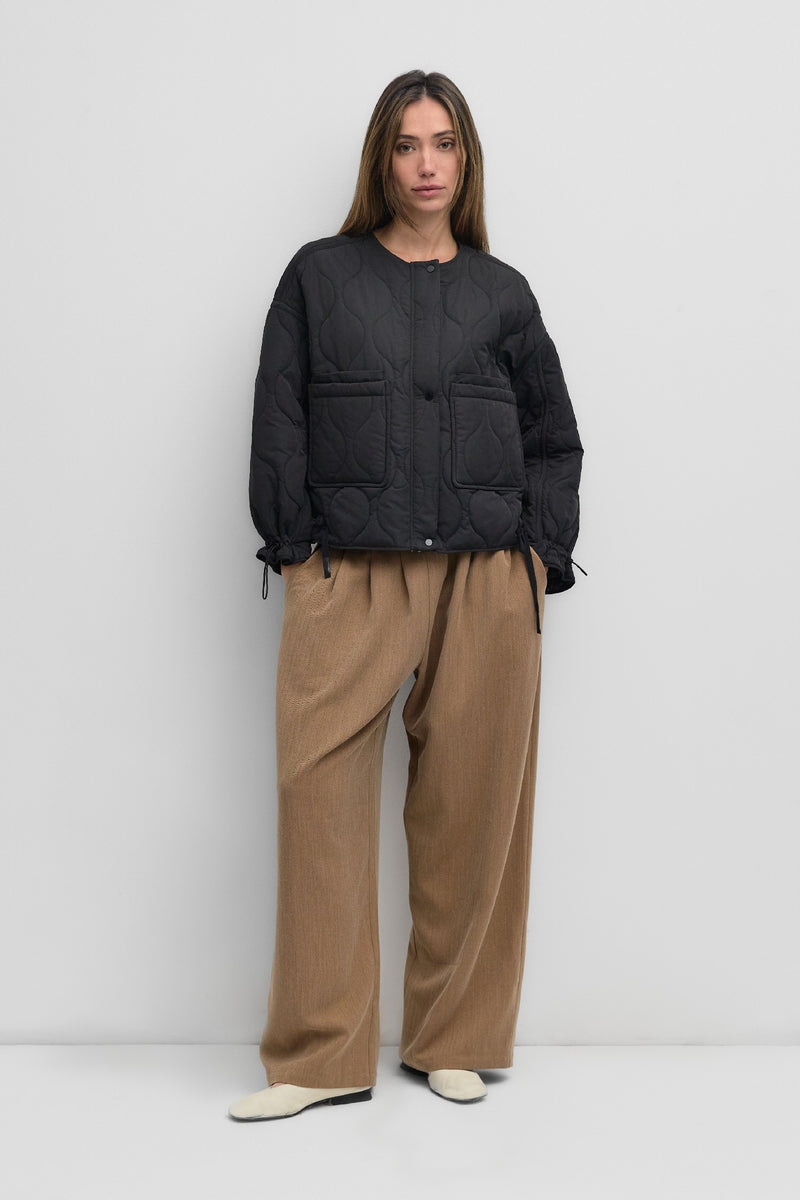 MG Downtown Quilted Jacket Black