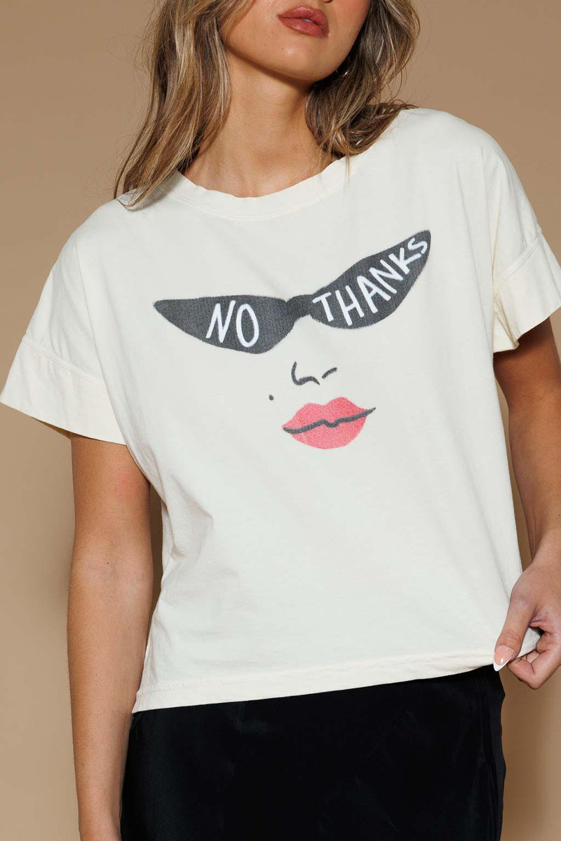 No Thanks Hi-Lo Tee