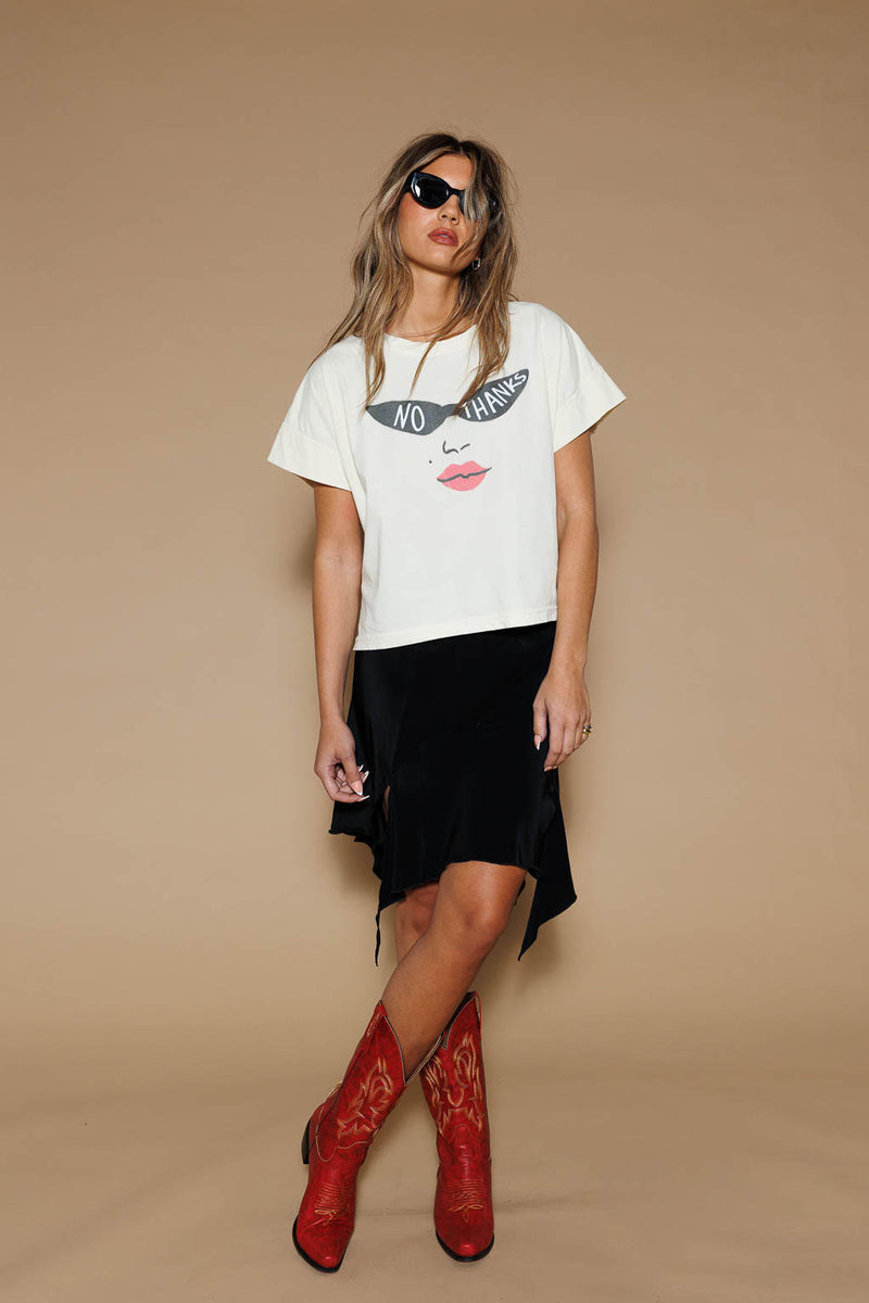 No Thanks Hi-Lo Tee