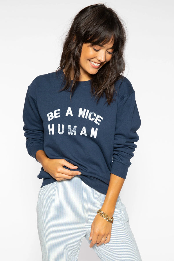 Be A Nice Human Classic Sweatshirt